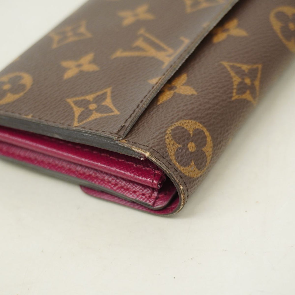 Louis Vuitton Wallet Monogram Portefeuille Sarah Fuchsia — view 6