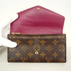 Louis Vuitton Wallet Monogram Portefeuille Sarah Fuchsia — view 7