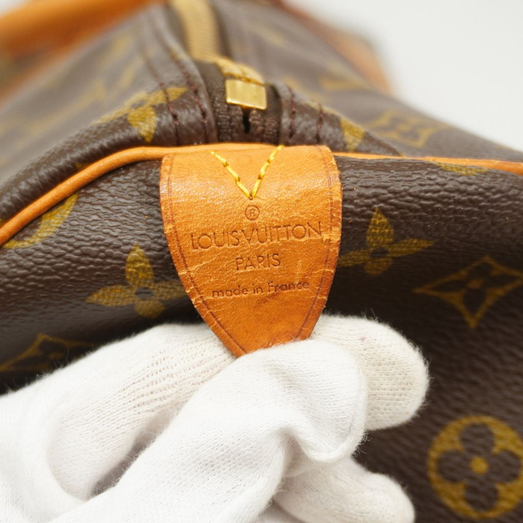 Louis Vuitton Boston Bag Monogram Keepall 60 Brown — view 5