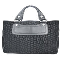 Celine C Macadam Boogie Bag Handbag Black Suede Leather