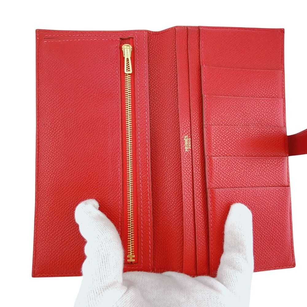 Hermes Bearn Veau Epsom Wallet — view 5
