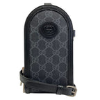 Gucci GG Supreme Shoulder Bag Canvas Leather