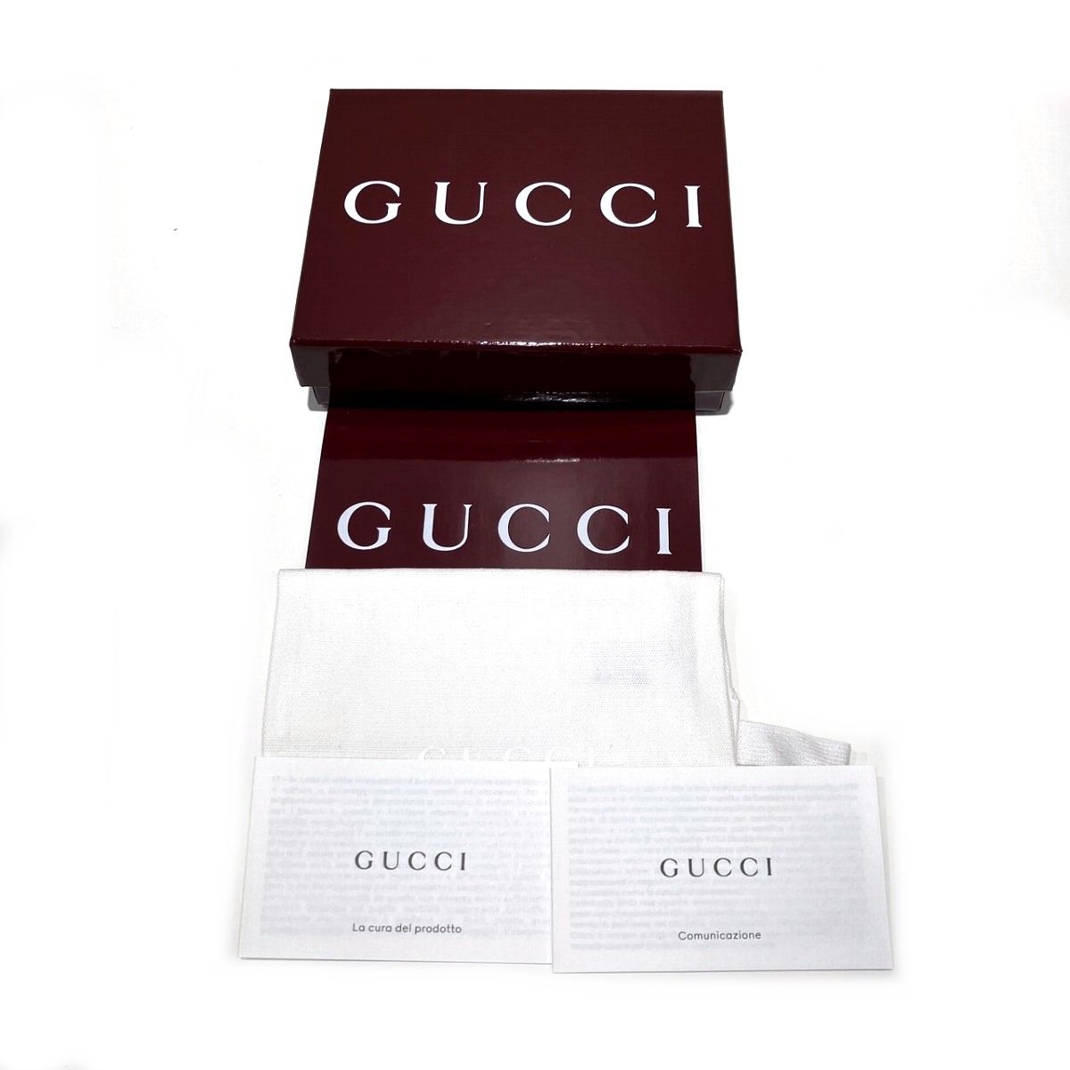 Gucci Embossed Logo Bifold Wallet Leather — view 5