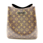 Louis Vuitton Neo Noe Monogram Noir Shoulder Bag — view 2