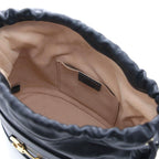 Gucci Horsebit 1955 Bucket Bag Black Leather — view 8
