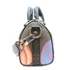 Louis Vuitton Yayoi Kusama Keepall Bandouliere 25 Boston Back — view 3
