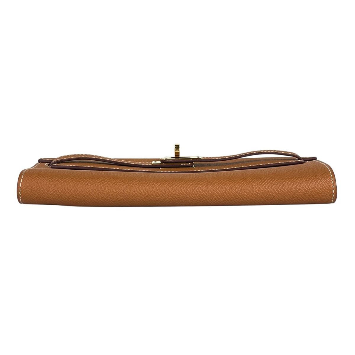 Hermes Kelly Long to Go Wallet on Chain Shoulder Bag Veau Epsom Gold — view 5
