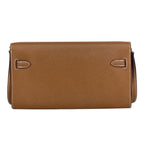 Hermes Kelly Long to Go Wallet on Chain Shoulder Bag Veau Epsom Gold — view 3