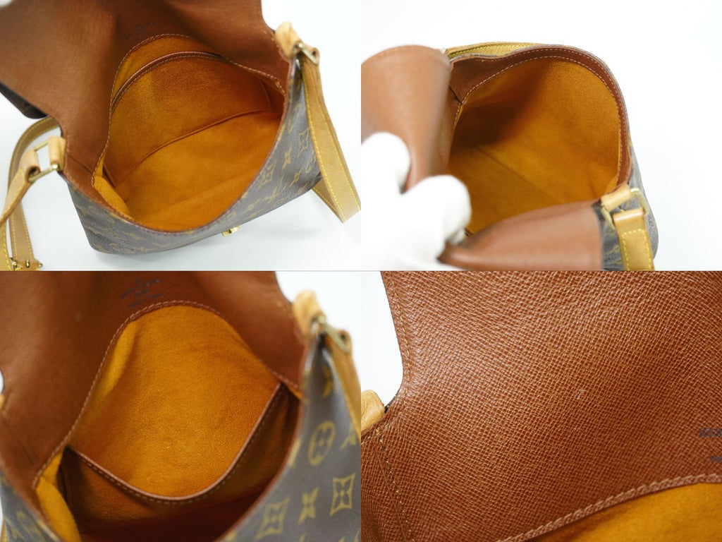 Louis Vuitton LV Musette Salsa Long Monogram Shoulder Bag Pochette Brown — view 8