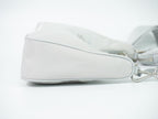 Prada Re Edition Shoulder Bag Pochette Nylon Light Gray — view 4