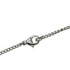 Chanel 07P Pendant CC Logo Heart Metal Rhinestone Silver — view 8