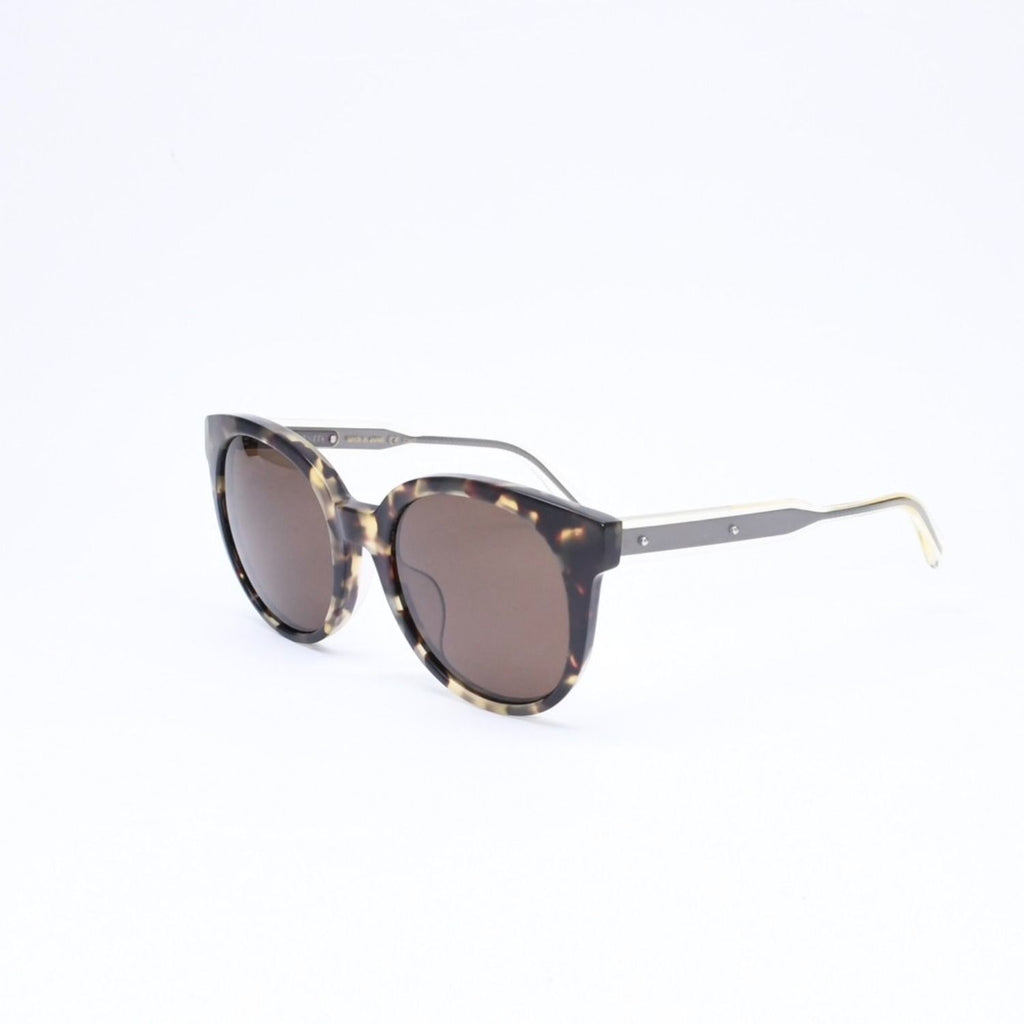 Bottega Veneta Sunglasses Acetate Khaki Eyewear — view 3