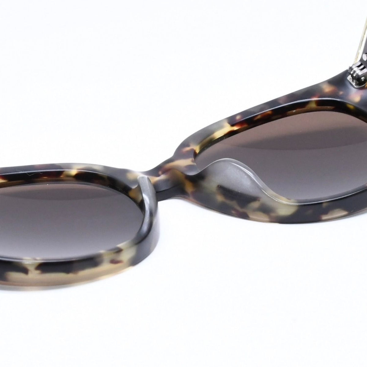 Bottega Veneta Sunglasses Acetate Khaki Eyewear — view 8