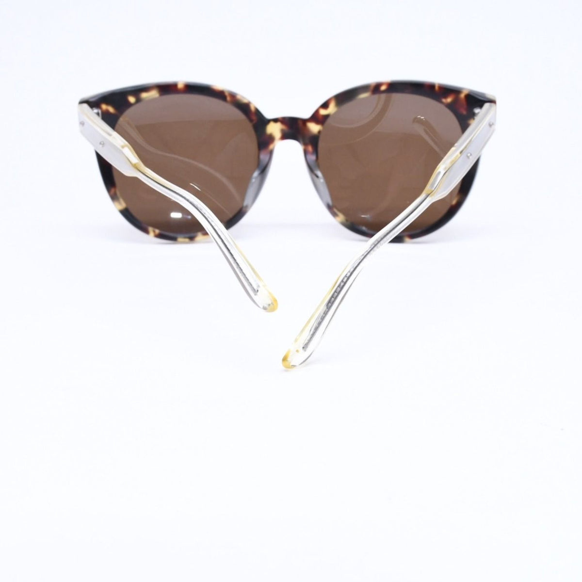 Bottega Veneta Sunglasses Acetate Khaki Eyewear — view 6