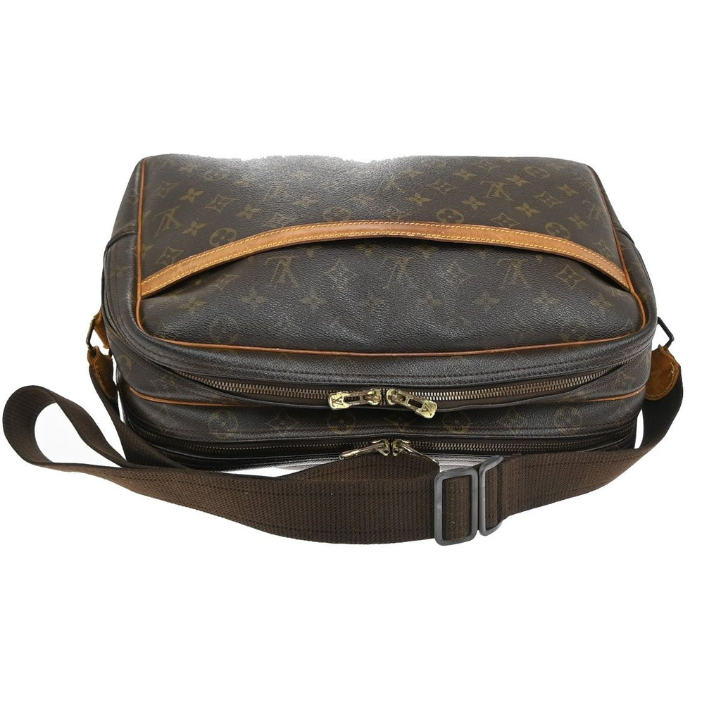 Louis Vuitton Reporter GM Shoulder Bag Monogram Leather — view 5