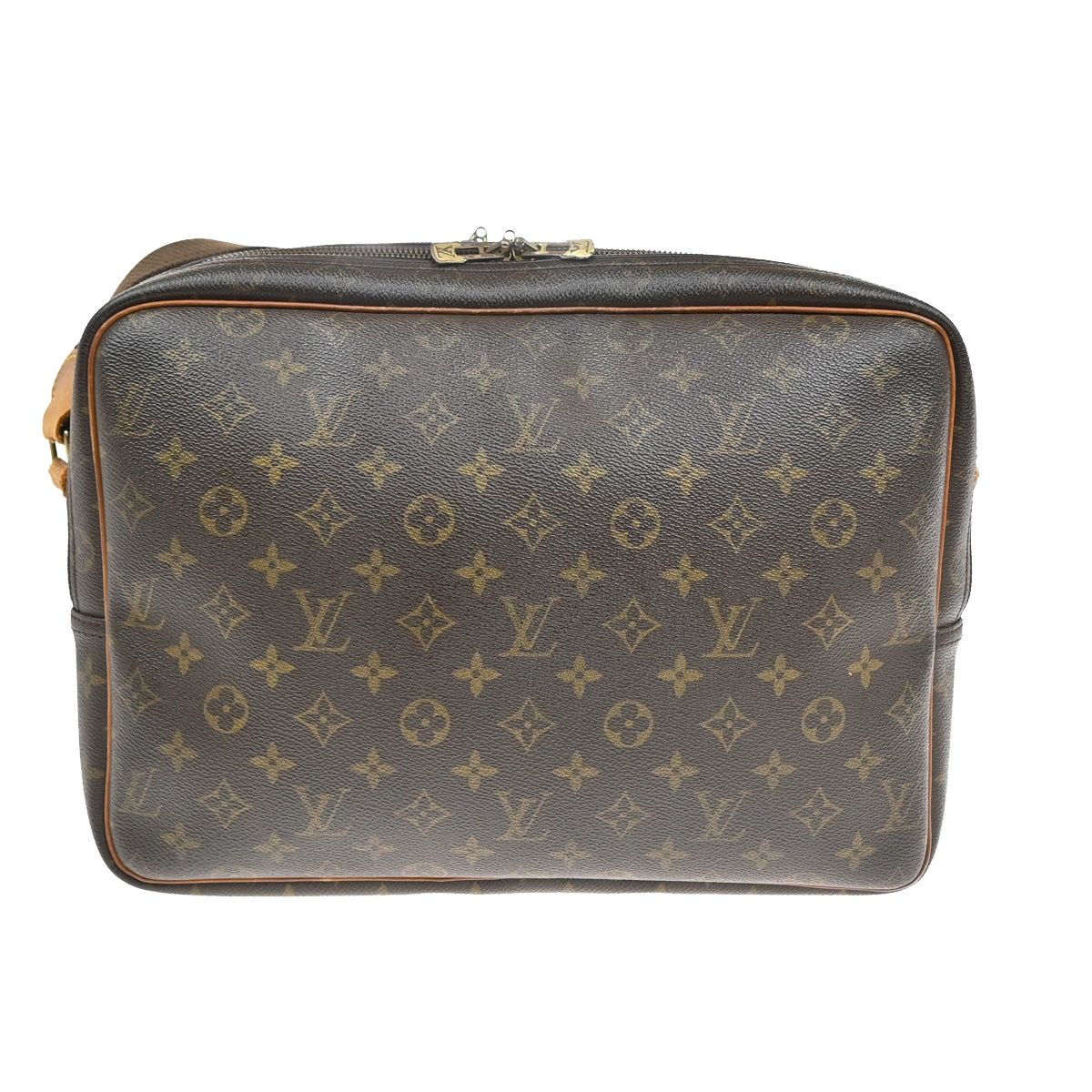 Louis Vuitton Reporter GM Shoulder Bag Monogram Leather — view 3