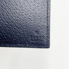Gucci Card Case GG Supreme Blue Leather Business — view 7