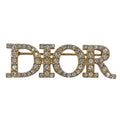 Dior Brooch Dio(r)evolution Gold Metal Rhinestone