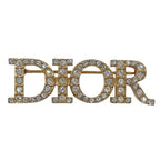 Dior Brooch Dio(r)evolution Gold Metal Rhinestone