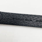 Gucci Collar Interlocking G Black Leather Pet Color Gold Pet Accessory — view 8