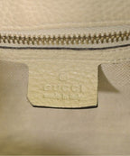 Gucci Bamboo Leather 2-Way Handbag Beige — view 5