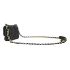 Chanel Chain Wallet Chanel 19 Clutch Lambskin Black Silver — view 2