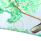 Hermes Scarf Twilly Silk Blue Ciel Vert Orange — view 3