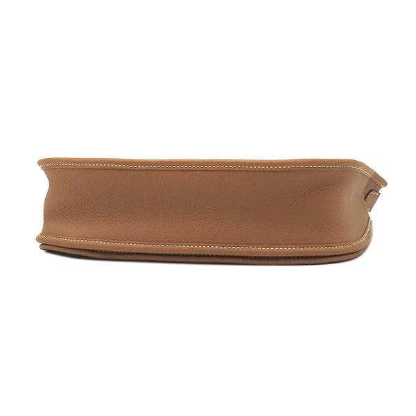Hermes Shoulder Bag Evelyne 3 PM 29 Taurillon Clemence Gold Silver — view 3