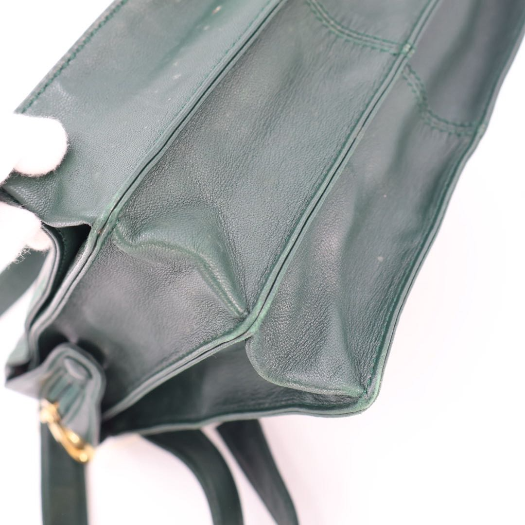 Loewe Anagram Tote Bag Green — view 8