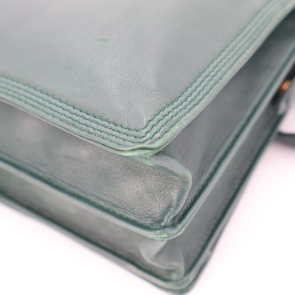 Loewe Anagram Tote Bag Green — view 7