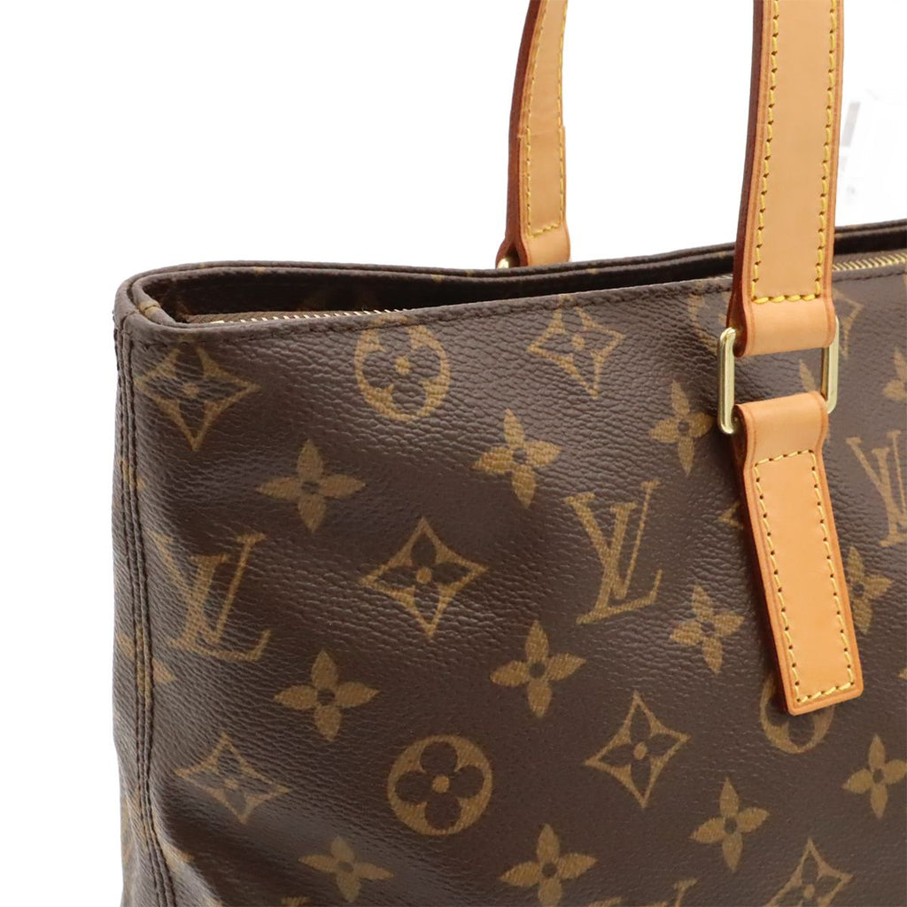 Louis Vuitton Monogram Cabas Mezzo Tote Shoulder Bag — view 7