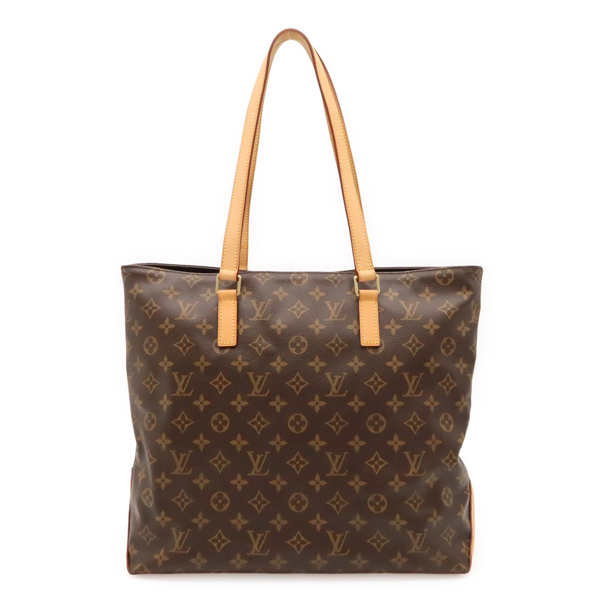 Louis Vuitton Monogram Cabas Mezzo Tote Shoulder Bag
