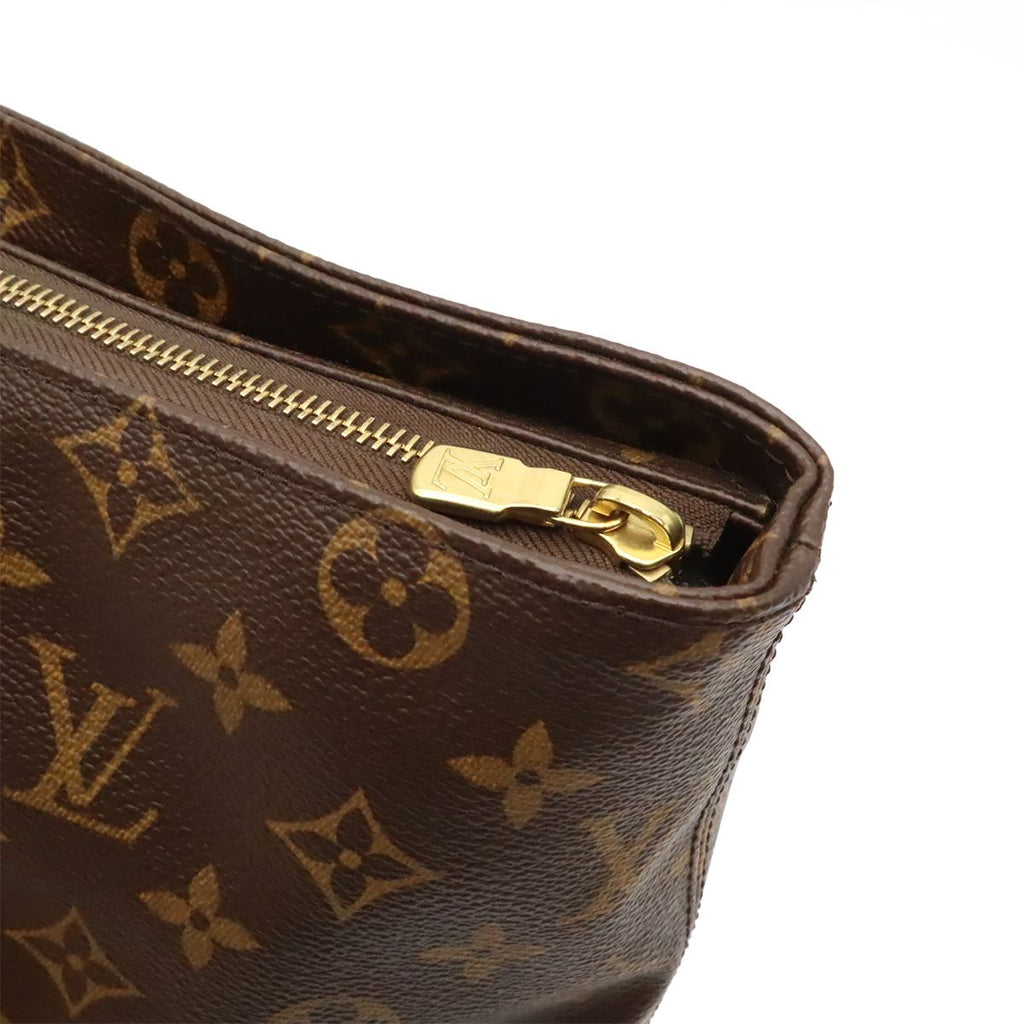 Louis Vuitton Monogram Cabas Mezzo Tote Shoulder Bag — view 5