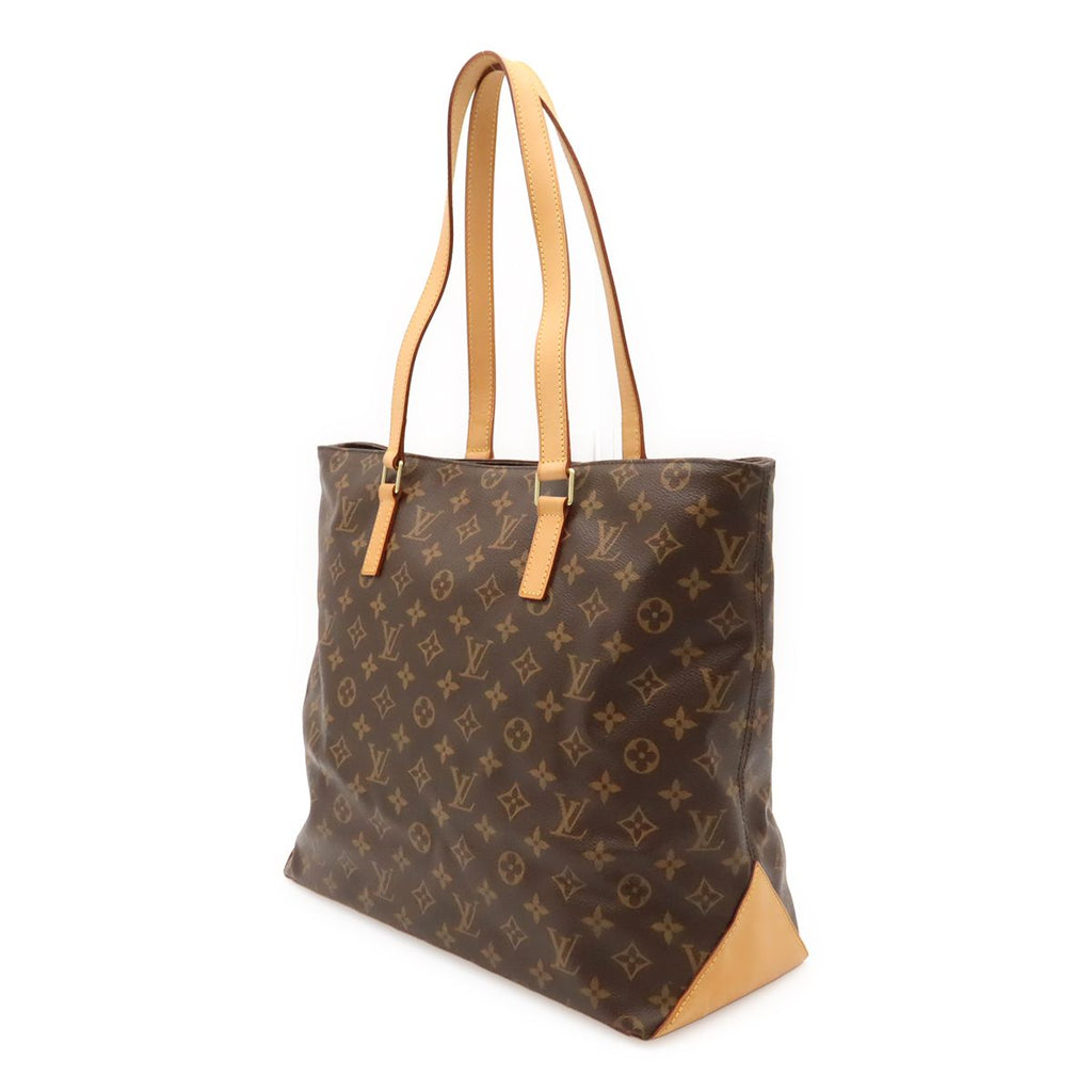 Louis Vuitton Monogram Cabas Mezzo Tote Shoulder Bag — view 2