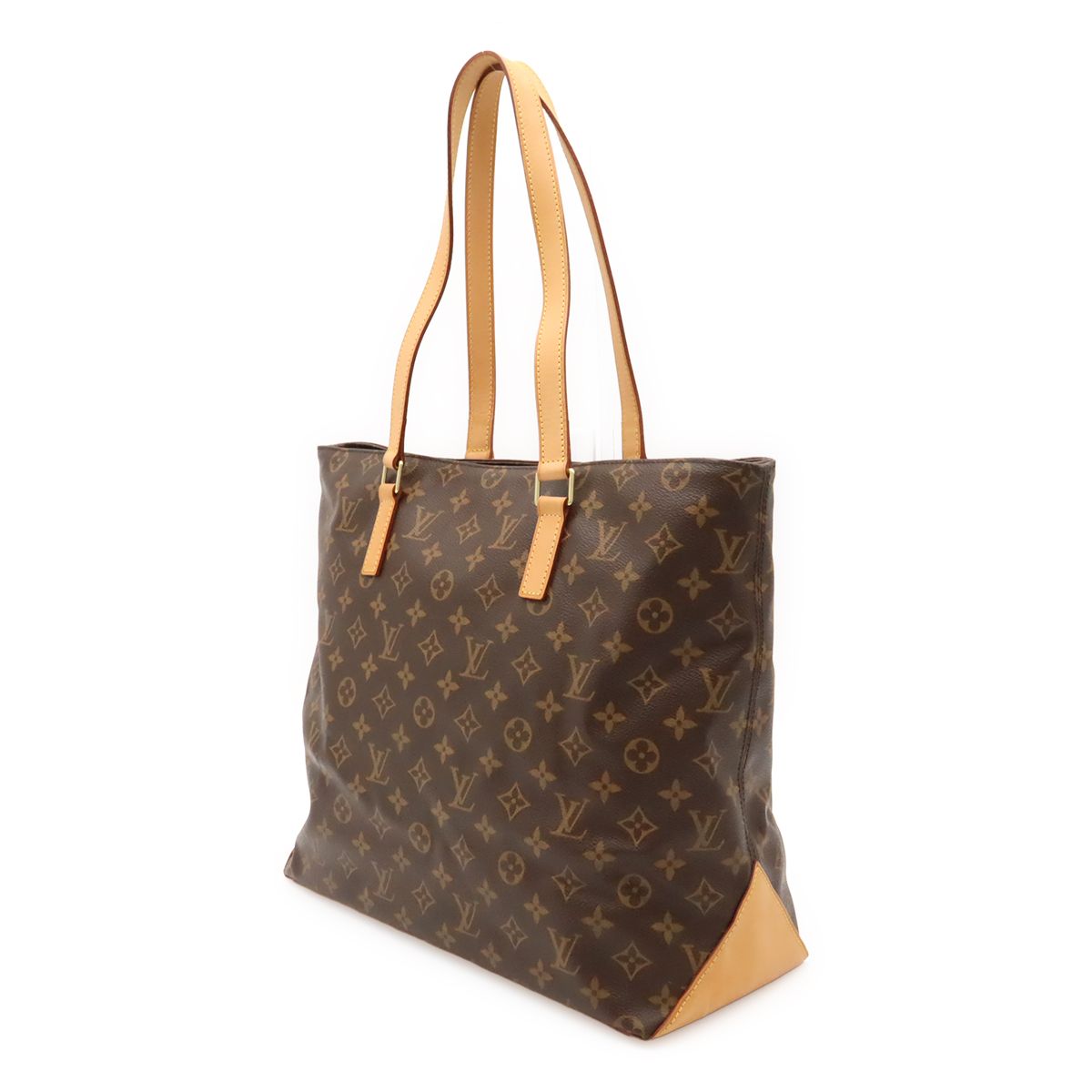 Louis Vuitton Monogram Cabas Mezzo Tote Shoulder Bag — view 2