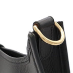 Hermes Evelyne I 1 GM Shoulder Bag Ardennes Leather Black Gold — view 5