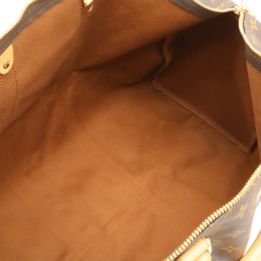 Louis Vuitton Monogram Keepall 55 Boston Bag Purse — view 6