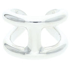 Hermes Osmose GM Silver Ring