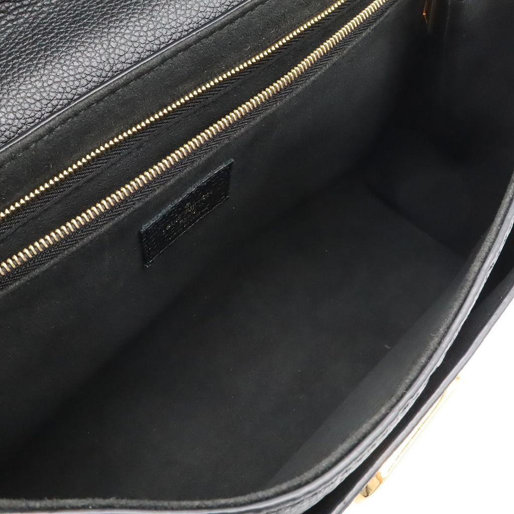 Louis Vuitton Monogram Empreinte Vavin PM Shoulder Bag Chain Noir Black — view 7