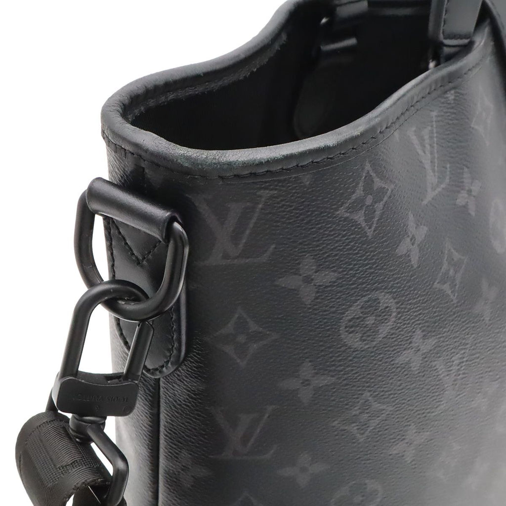 Louis Vuitton Monogram Eclipse Saumur Tote Large 2-Way Shoulder Bag Business — view 6