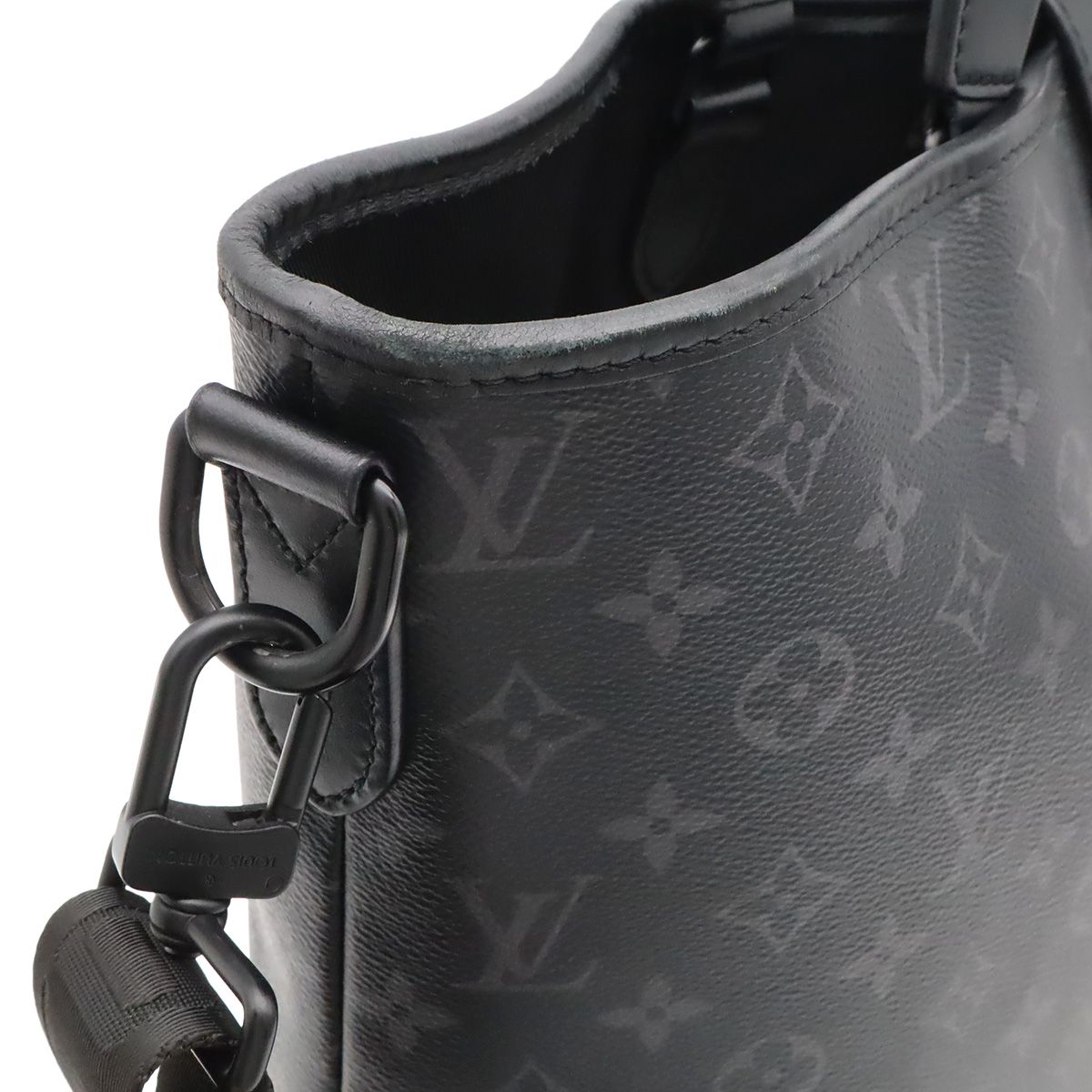 Louis Vuitton Monogram Eclipse Saumur Tote Large 2-Way Shoulder Bag Business — view 6