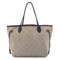 Louis Vuitton Monogram Idylle Neverfull MM Tote Shoulder Bag Canvas Navy