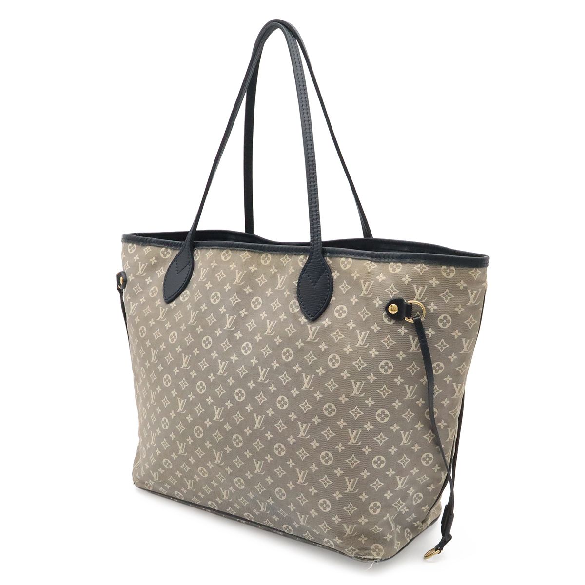 Louis Vuitton Monogram Idylle Neverfull MM Tote Shoulder Bag Canvas Navy — view 2