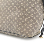 Louis Vuitton Monogram Idylle Neverfull MM Tote Shoulder Bag Canvas Navy — view 8