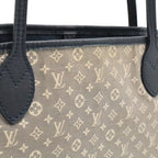 Louis Vuitton Monogram Idylle Neverfull MM Tote Shoulder Bag Canvas Navy — view 7
