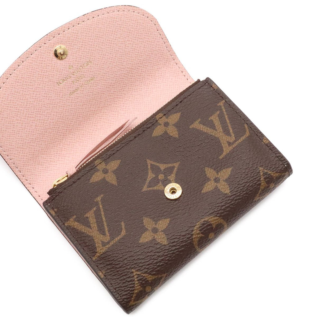 Louis Vuitton Monogram Porte Monnaie Rosalie Coin Purse Rose Ballerine Light — view 5