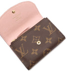 Louis Vuitton Monogram Porte Monnaie Rosalie Coin Purse Rose Ballerine Light — view 5