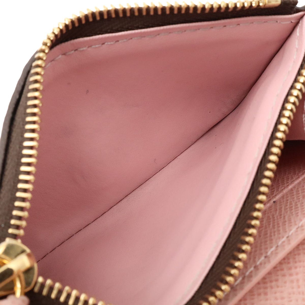 Louis Vuitton Monogram Porte Monnaie Rosalie Coin Purse Rose Ballerine Light — view 8