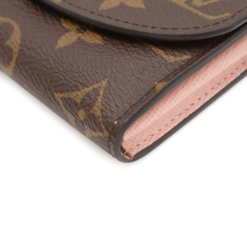 Louis Vuitton Monogram Porte Monnaie Rosalie Coin Purse Rose Ballerine Light — view 3