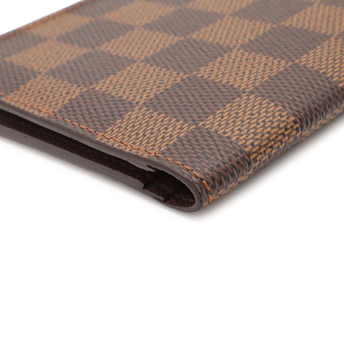 Louis Vuitton Damier Porte Valeurs Cartes Credit Bifold Long Billfold Wallet — view 3